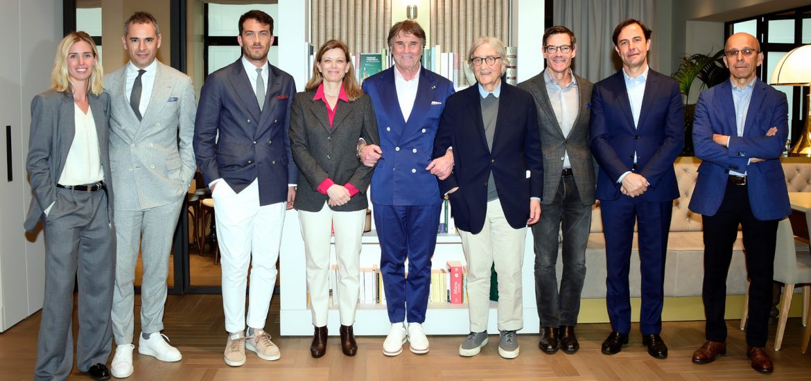 Carolina Cucinelli,Luca Lisandorni,Riccardo Stefanelli,Federica Draghi,Brunello Cucinelli,Roberto Pellicciari,Mark Pruzanski,Paolo Fundarò, Luca Benatti